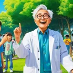 짱구와 같은 작가의 작품들 - **Prompt 1: The Timeless Whimsy of Japanese Anime Comedy**
    "A vibrant, cheerful anime illustrati...