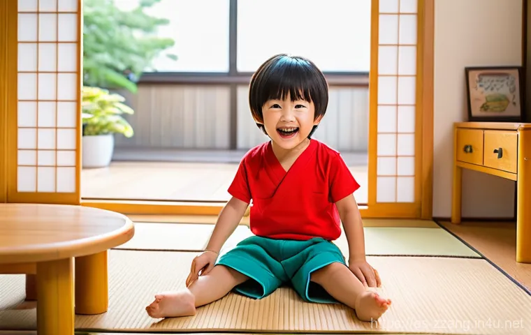 짱구와 한국 애니메이션의 차이 - **Mischievous Child in Japanese Anime Style:**
    "An energetic and joyful 5-year-old boy, reminisc...