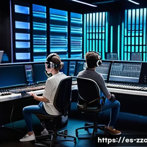 짱구 국내 방송사 더빙 히스토리 - A vibrant recording studio scene showing a diverse group of professional voice actors, including adu...